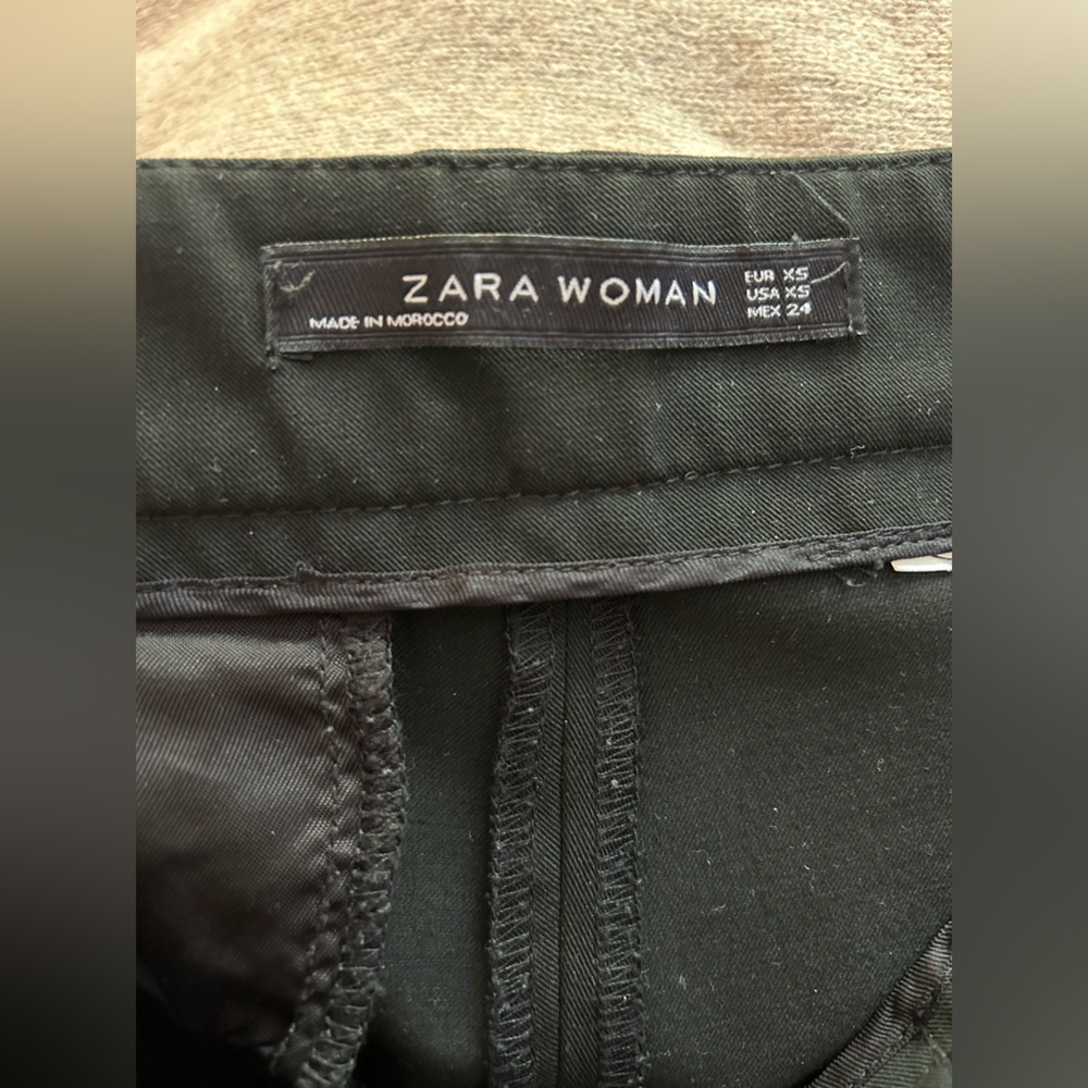 Zara kick flare black trousers - Picture 8 of 8